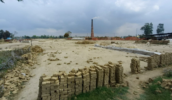 इँटामा क्षति भएपछि व्यवसायी चिन्तित