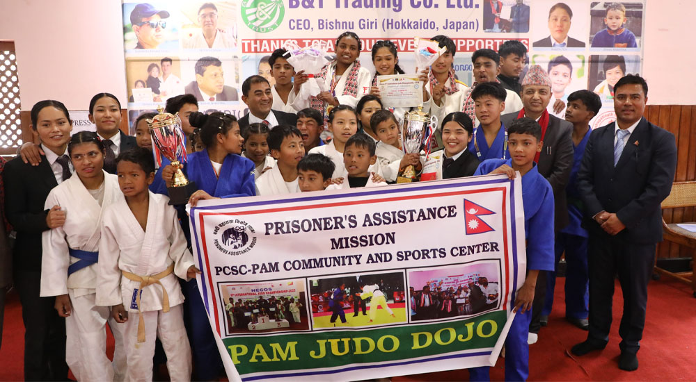 नेकोस जुडोमा पाम र एमएमएसी टिम च्याम्पियन