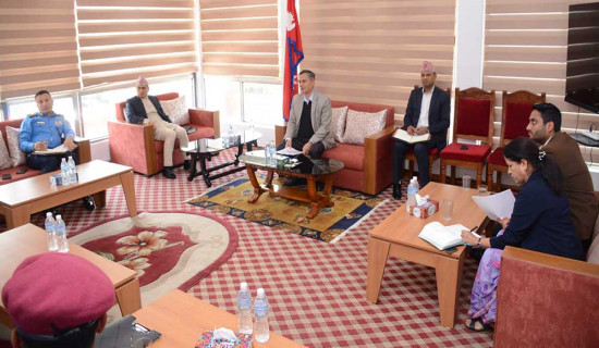 महिलाद्वारा जितवाहनको पूजा र कथा श्रवण