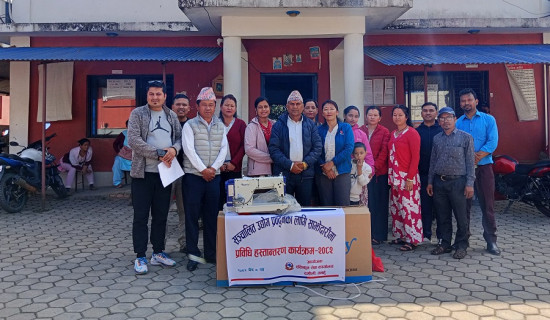 तनहुँका उद्यमीलाई प्रविधि हस्तान्तरण