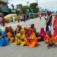 बिजुली सर्ट भएर आगलागी, पाँच लाखको क्षति