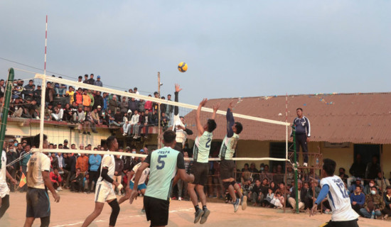 रामनवमी कप भलिबलको तयारी पूरा