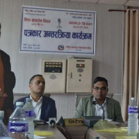 आधारभूत अस्पतालको भवन अलपत्र पार्ने ठेकेदारको गाडी नियन्त्रणमा