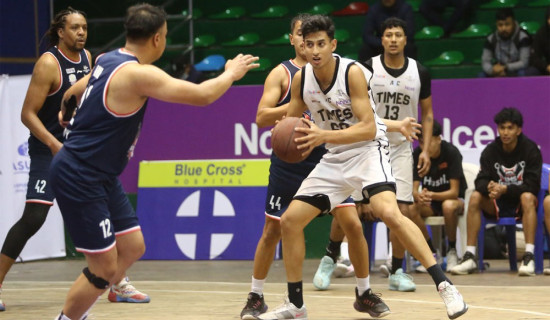 बास्केटबल लिग : टाईम्सको लय जारी