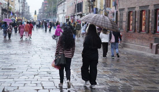 तीन प्रदेशमा हल्का वर्षाको सम्भावना