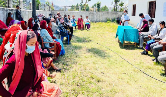 सल्यानमा ६ वर्षमा १ हजार ३६० जना क्षयरोगी, ४६ जनाको मृत्यु