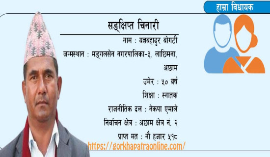 कञ्चनपुरमा-३ मा कांग्रेसका रमेश लेखक विजयी