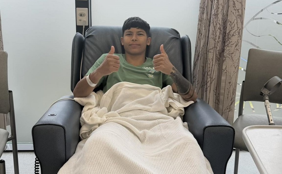 स्ट्राइकर ‘साम्बा’ को घुँडाको सफल शल्यक्रिया