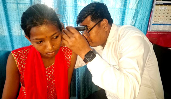 बाँके बैजनाथमा ८१६ जनाको कानको उपचार