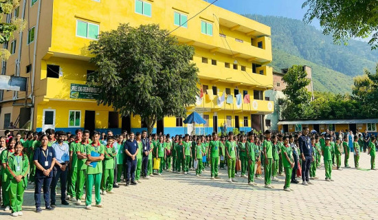 सल्यानको निजी विद्यालयले ३९ बालबालिकालाई निःशुल्क पढाइ