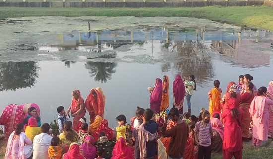 छठको आस्था पवित्र, पानी फोहोर