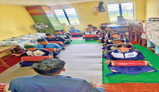 सोह्र विद्यालयमा सङ्गीत शिक्षा