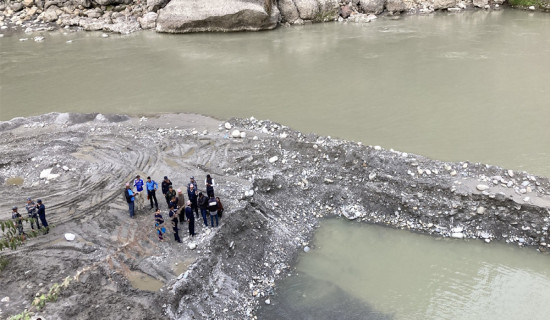 कालीगण्डकी दोहन गर्नेलाई कारबाही गर्न सिफारिस