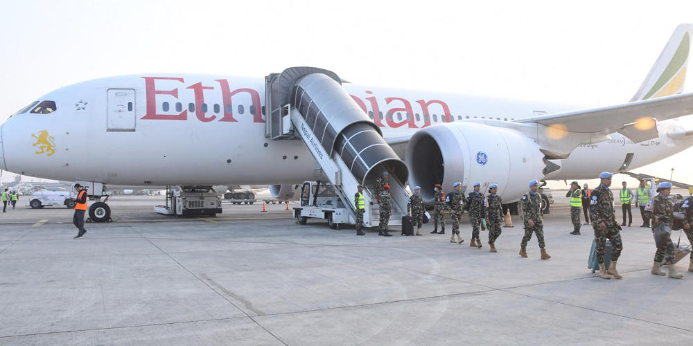 नेपाली शान्ति सैनिकको अदलीबदली