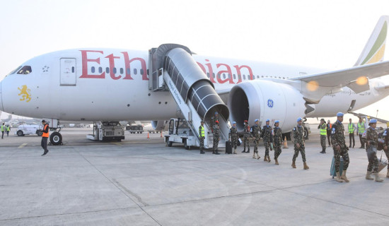 नेपाली शान्ति सैनिकको अदलीबदली