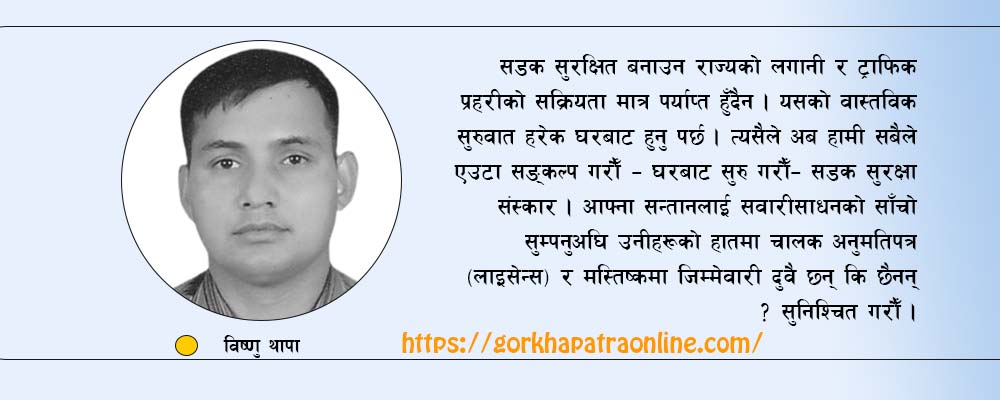 सडक सुरक्षा सतर्कता