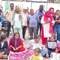 बजेट अभावले रोकियो नरैनापुर अस्पताल निर्माण कार्य