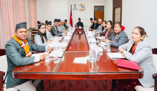 मन्त्रिपरिषद् बैठक आज बस्दै