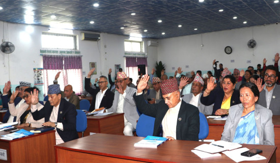 सडक ऐनको संशोधन विधेयक पारित