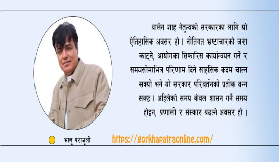 काटियोस् नीतिगत भ्रष्टाचारका जरा