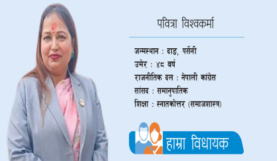 ‘सदनमा जातीय विभेदविरुद्ध आवाज उठाउने छु’