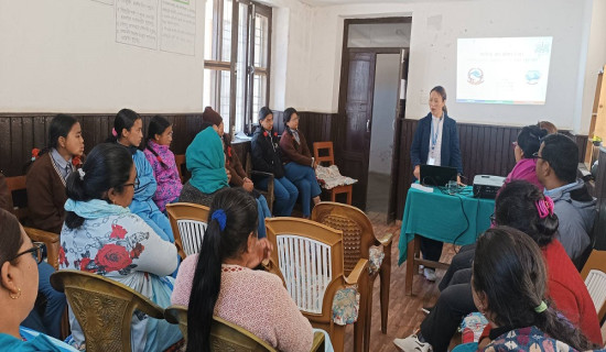 मुस्ताङमा दुई सय बढी किशोरीलाई ‘एचपिभी’ खोप