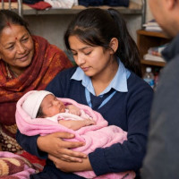 कागलाई दाउन राखेका सेलरोटी