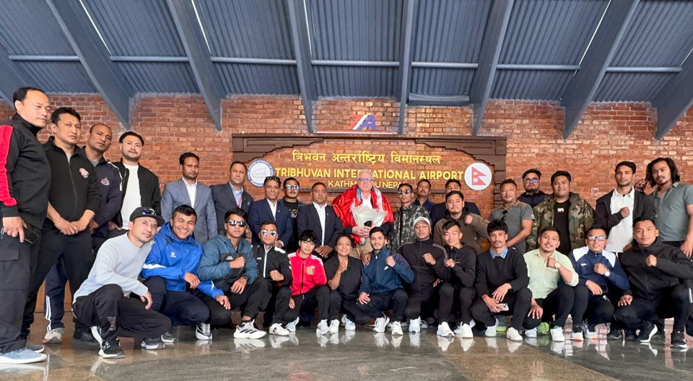 विश्व किक बक्सिङ महासङ्घका उपाध्यक्ष नासिर नेपालमा