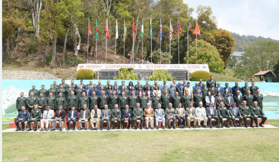 थारु महिलाले मनाए काठमाडौँमा समाचकेवा