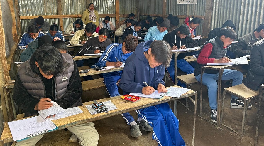 हुम्लाका सात परीक्षा केन्द्रमा एसइई परीक्षा शान्तिपूर्ण