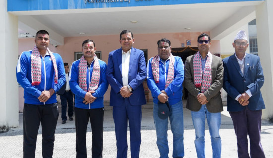 कुस्ती टोलीको बिदाइ