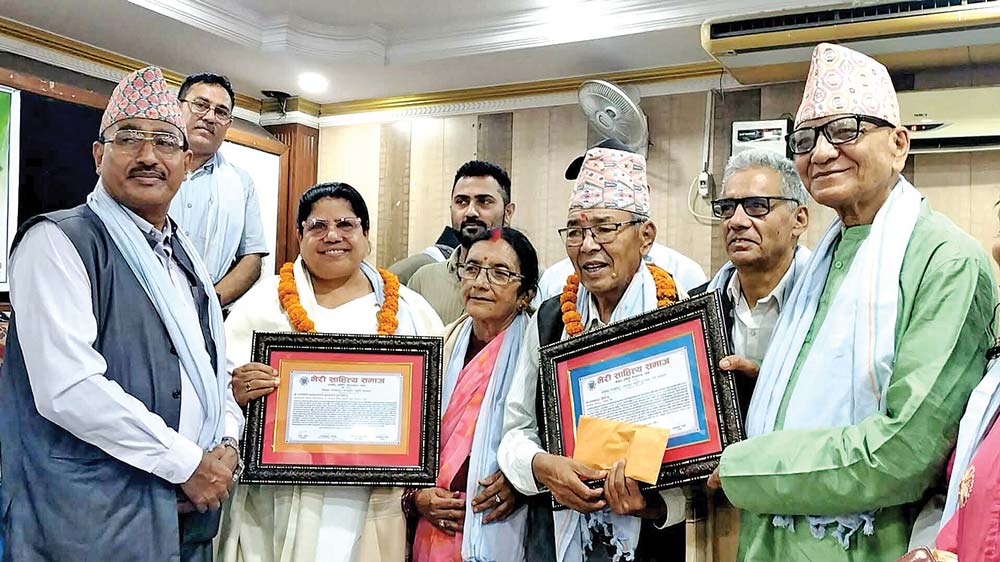 ‘लक्षिमा–शेरबहादुर रानाभाट स्मृति पुरस्कार’ वरिष्ठ साहित्यकार जिसीलाई प्रदान