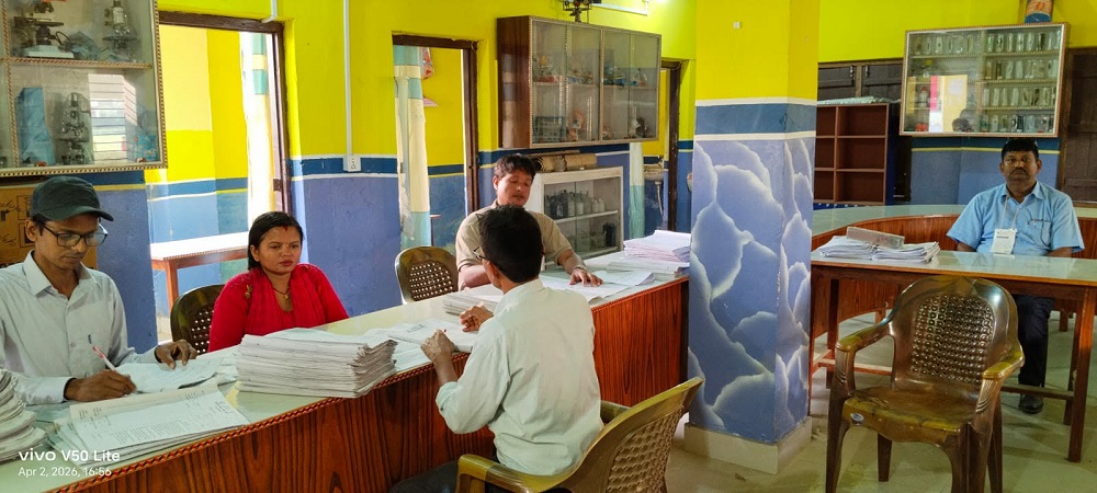 सर्लाहीमा परीक्षा केन्द्रमै एसइईको उत्तरपुस्तिका परीक्षण