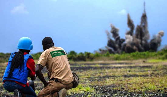 अन्तर्राष्ट्रिय बारूदी सुरुङ सचेतना तथा निवारण सहयोग दिवस मनाइँदै