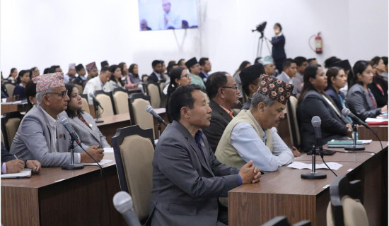 ‘वैचारिक विविधतालाई थाँती राखेर राष्ट्रियताको पक्षमा एक हौँ ’