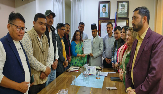 सञ्चारमन्त्री तिमिल्सिना र नेपाल पत्रकार महासङ्घबिच छलफल