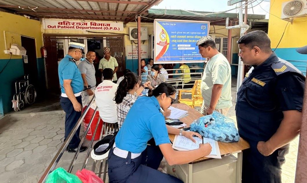 लागुपदार्थ सेवन गरी सवारी चलाउने १२ चालक पक्राउ