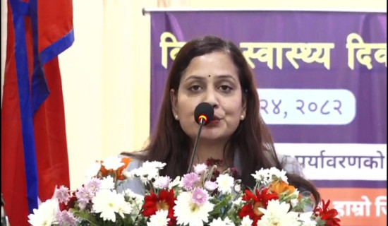 पशुपंक्षी र वातावरण स्वस्थ नभई मानव स्वस्थ हुँदैन : मन्त्री मेहता