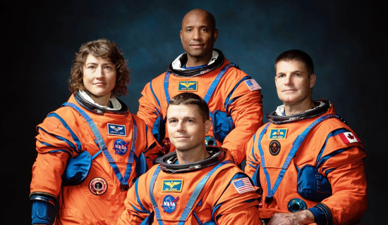 चन्द्र उडानपछि फर्किंदै आर्टेमिस टोली