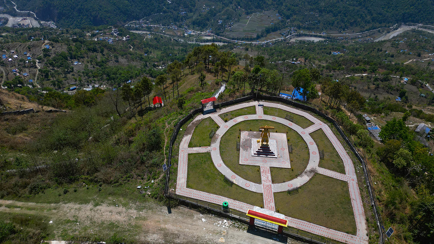 म्याग्दीको पछैमा निर्माण भएको मूर्ति