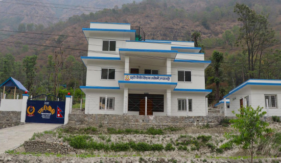 तीन करोड लगानीमा प्रहरी चौकी भवन निर्माण