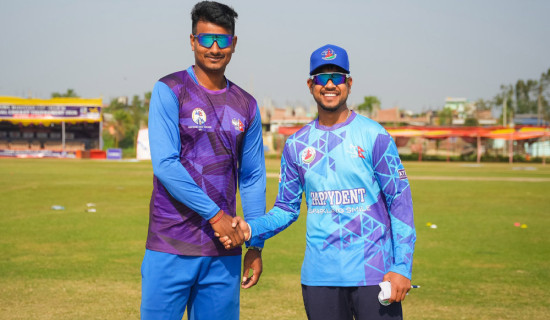 पीएम कप क्रिकेट : एपीएफलाई आर्मीको मध्यम लक्ष्य