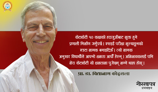 वर्तमान गठबन्धन सरकार आगामी निर्वाचनसम्मै रहन्छ : उपाध्यक्ष थापा