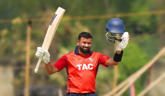 विनोद भण्डारीको आक्रामक शतक: सुदूरपश्चिममाथि आर्मीको सहज जित