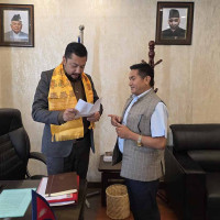 लेखापढी व्यवसायीलाई तत्काल रिहाइको माग गर्दै प्रजिअलाई ज्ञापनपत्र