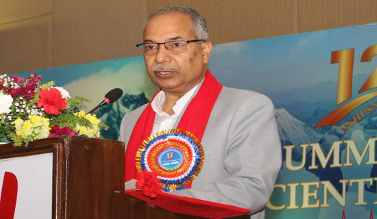 वैज्ञानिक अनुसन्धानलाई राष्ट्रिय दायित्वका रूपमा लिन सक्नुपर्छ : उपराष्ट्रपति यादव