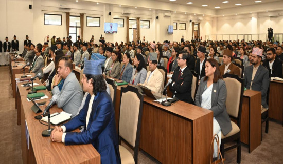 प्रतिनिधिसभा बैठकः उपसभामुख पदका उम्मेदवारको प्रस्तावमाथि छलफल