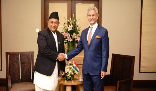 परराष्ट्रमन्त्री खनालसँग तीन देशका विदेशमन्त्रीको भेटवार्ता