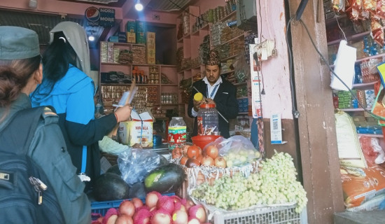 अखाद्य वस्तु फेला परेपछि डुम्रेमा निगरानी कडा