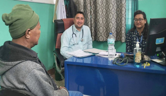 धौलागिरि अस्पतालमा मिर्गौला तथा पिसाब सम्बन्धी विशेषज्ञ सेवा